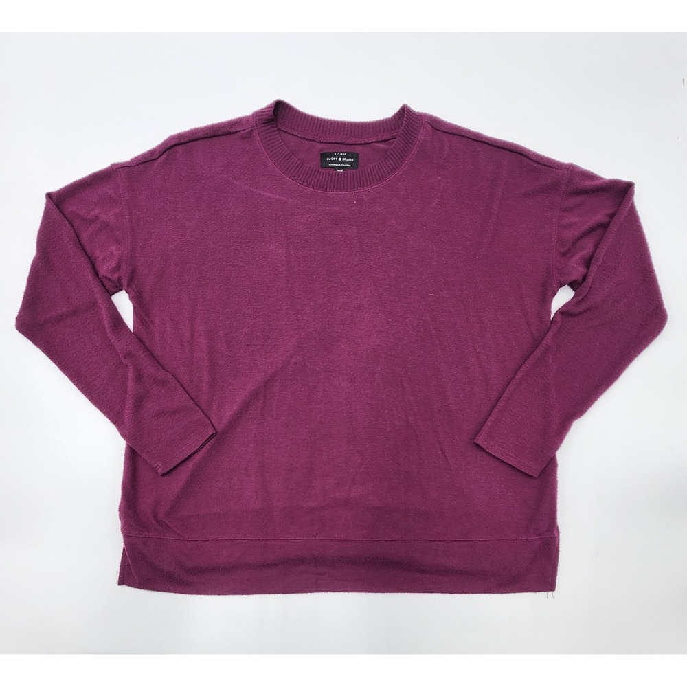 Lucky Brand‎ Womens Sweater Purple Size M